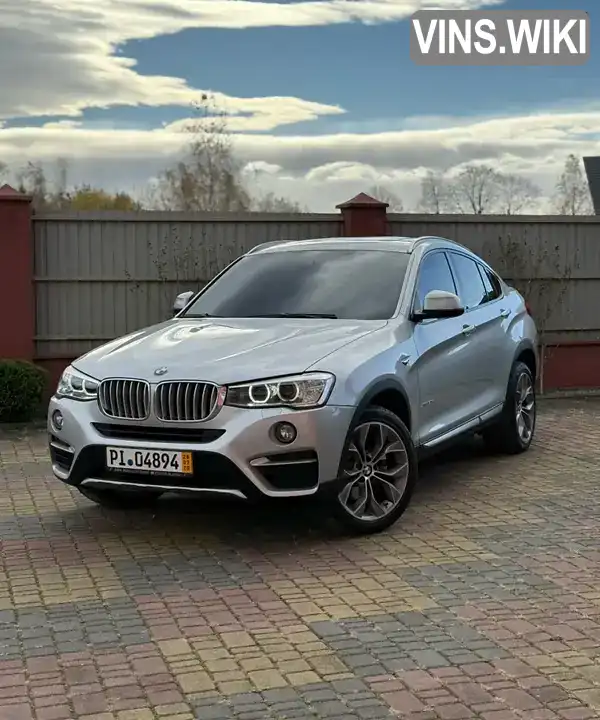 BMW X4 2015, фото з оголошення 1 з 21, VIN WBAXX1104F0L93957