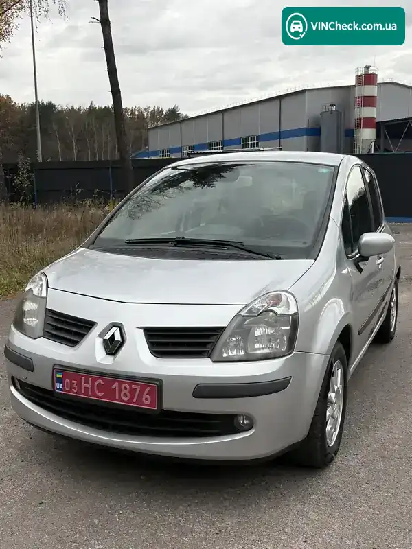 Renault Modus 2007, фото з оголошення 1 з 20, VIN VF1JP0B0A38690778
