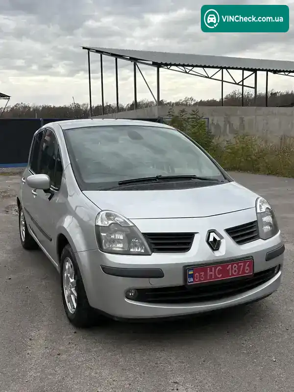 Renault Modus 2007, фото з оголошення 2 з 20, VIN VF1JP0B0A38690778