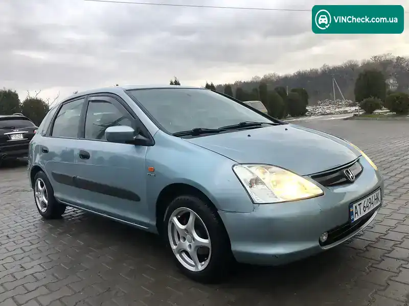 Honda Civic 2001, фото з оголошення 2 з 13, VIN SHHEU87401U009166