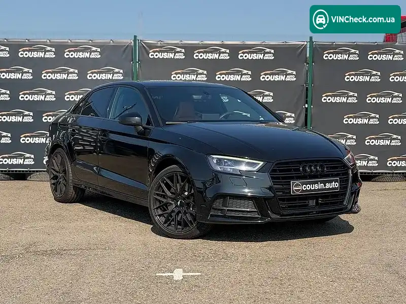 Audi A3 2018, фото з оголошення 2 з 20, VIN WAUBEGFF7K1017192