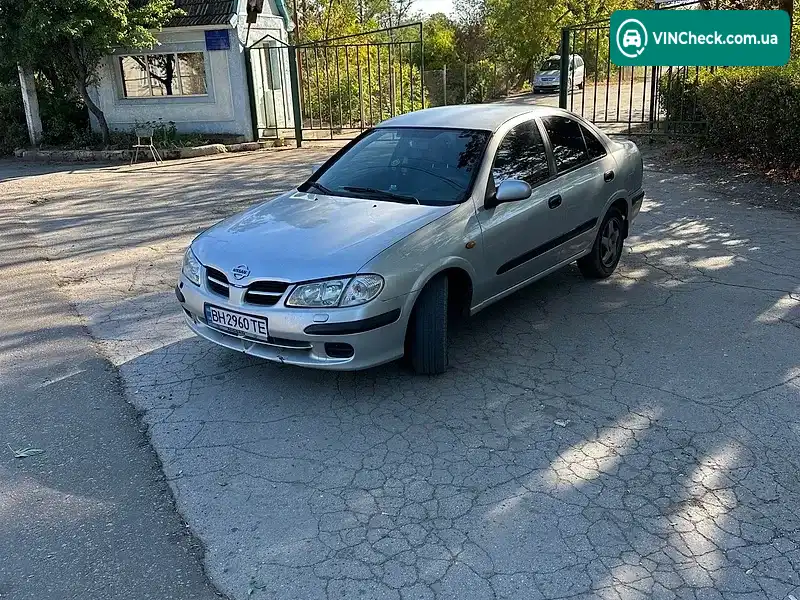 Nissan Almera 2001, фото з оголошення 2 з 16, VIN JN1CFAN16Z0008837