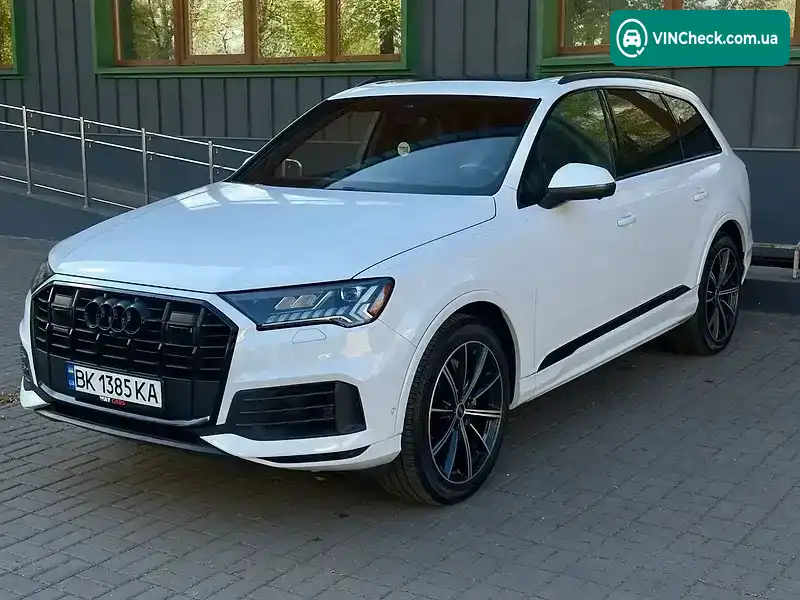 Audi Q7 2020, фото з оголошення 2 з 21, VIN WA1VXAF74MD022278