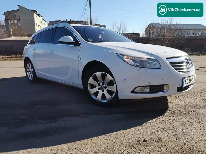 Opel Insignia 2013, фото з оголошення 1 з 20, VIN W0LGM8EM3D1068644