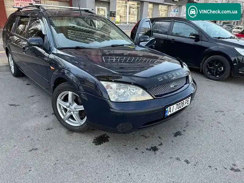 Ford Mondeo 2001, фото з оголошення 2 з 19, VIN WF0WXXGBBW1K44591