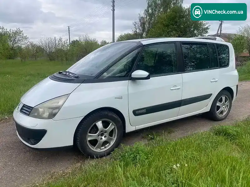 Renault Espace 2004, фото з оголошення 2 з 12, VIN VF1JK0GA631903273