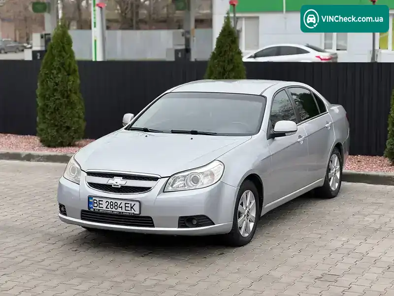 Chevrolet Epica 2009, фото з оголошення 2 з 21, VIN Y6DLF69KE9B152347