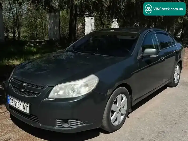 Chevrolet Epica 2008, фото з оголошення 1 з 14, VIN Y6DLA69LE8B116659