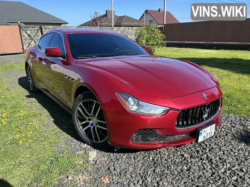 Maserati Ghibli 2014, фото з оголошення 1 з 21, VIN ZAM57XSA3E1127869