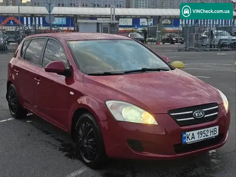 Kia Ceed 2008, фото з оголошення 1 з 8, VIN Y6LFF24238L002607