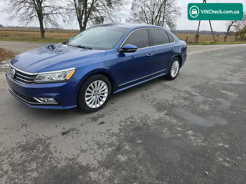 Volkswagen Passat 2016, фото з оголошення 1 з 11, VIN 1VWBS7A38GC017509