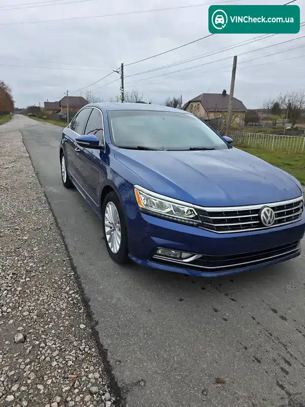 Volkswagen Passat 2016, фото з оголошення 2 з 11, VIN 1VWBS7A38GC017509