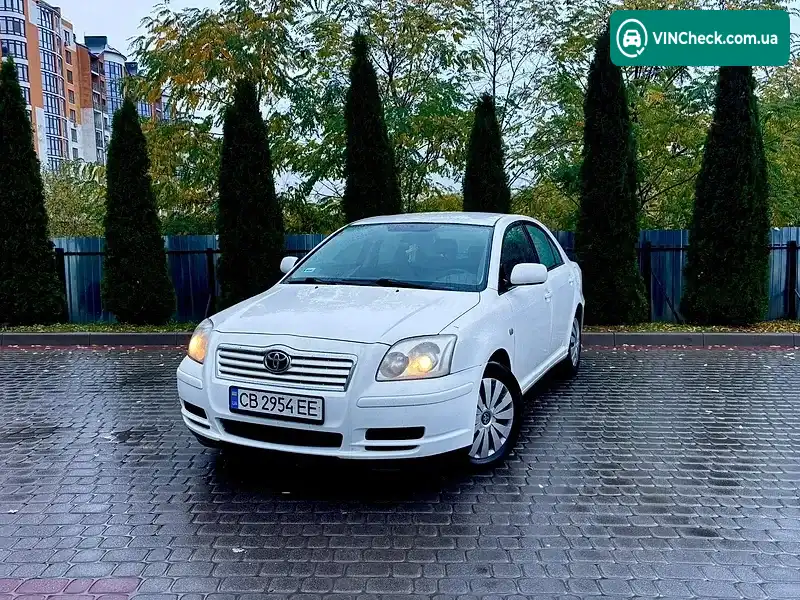 Toyota Avensis 2004, фото з оголошення 2 з 12, VIN SB1DR55LX0E055411