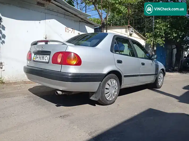 Toyota Corolla 1998, фото з оголошення 2 з 7, VIN JT153EEB100024897