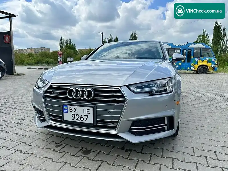 Audi A4 2018, фото з оголошення 1 з 15, VIN WAUENAF44JA165744
