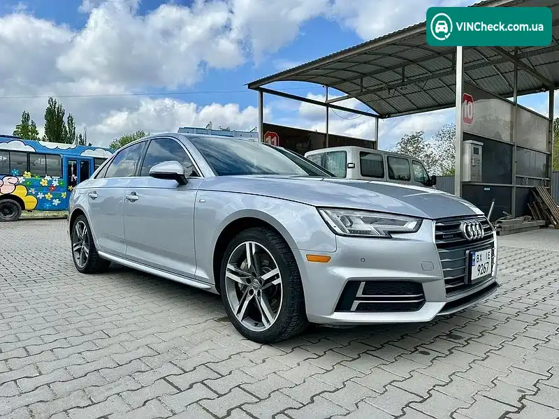 Audi A4 2018, фото з оголошення 2 з 15, VIN WAUENAF44JA165744