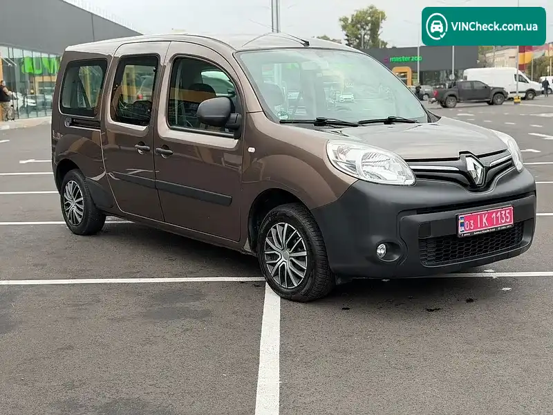 Renault Kangoo 2016, фото з оголошення 1 з 20, VIN VF1KW06H652835602