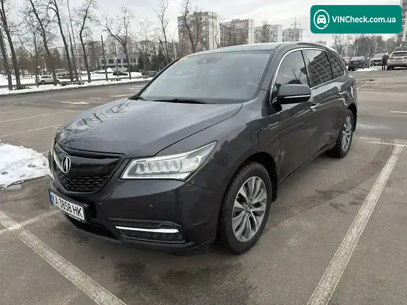 Acura MDX 2016, фото з оголошення 2 з 19, VIN 5FRYD4H66GB046756