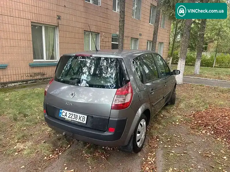 Renault Scenic 2004, фото з оголошення 2 з 10, VIN VF1JMSG0631277751