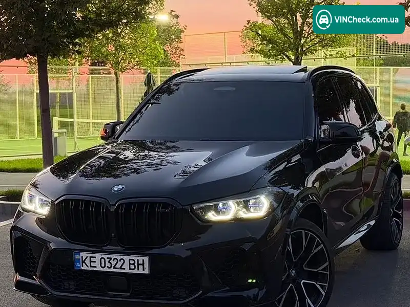 BMW X5 M 2022, фото з оголошення 1 з 15, VIN WBSJU010609L44850