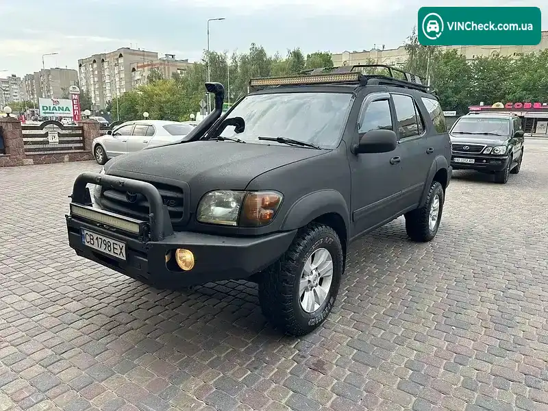 Toyota Sequoia 2003, фото з оголошення 2 з 19, VIN 5TDBT48A03S173085