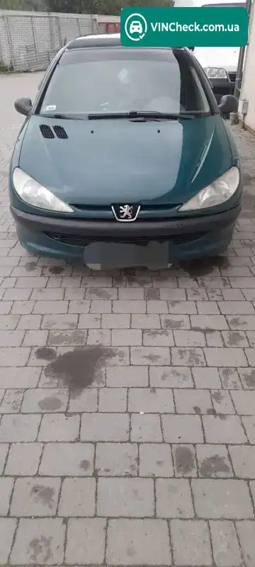 Peugeot 206 2001, фото з оголошення 1 з 6, VIN VF32CRHYU42096779