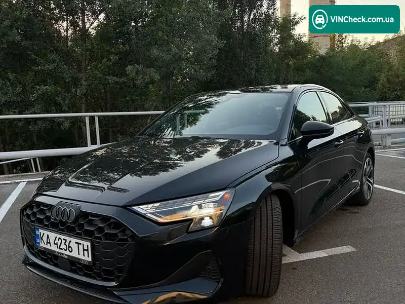Audi A3 2024, фото з оголошення 2 з 20, VIN WAUGUDGY7SA038969