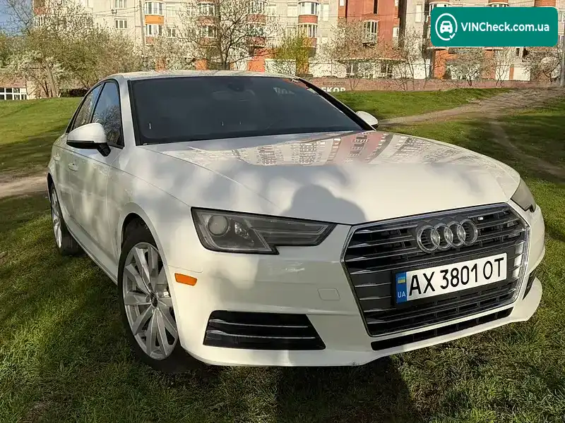 Audi A4 2017, фото з оголошення 2 з 16, VIN WAUGMAF43HN064970