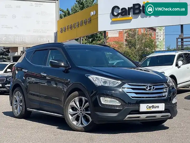 Hyundai Santa FE 2012, фото з оголошення 2 з 20, VIN KMHSU81XDDU051727