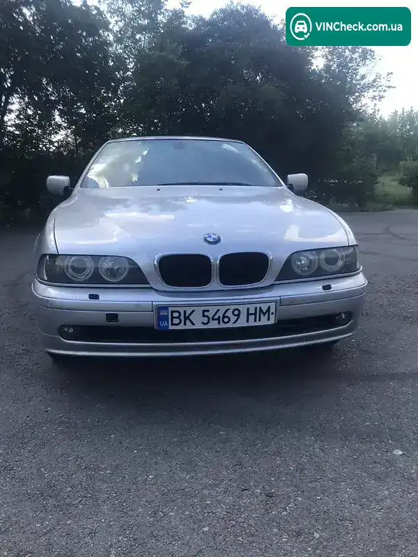 BMW 5 Series 2002, фото з оголошення 1 з 16, VIN WBADL81020GX64507
