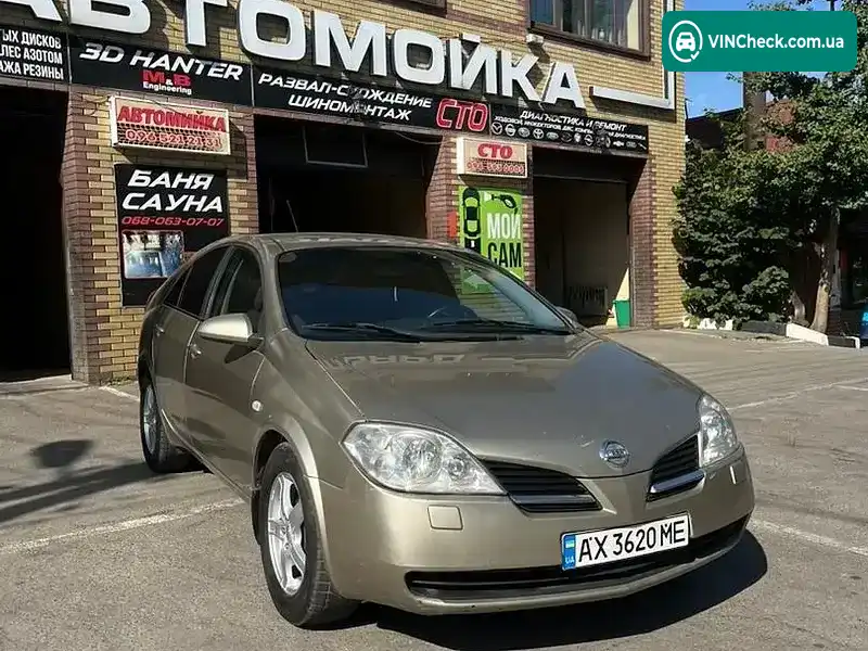 Nissan Primera 2003, фото з оголошення 1 з 9, VIN SJNFBAP12U0129603