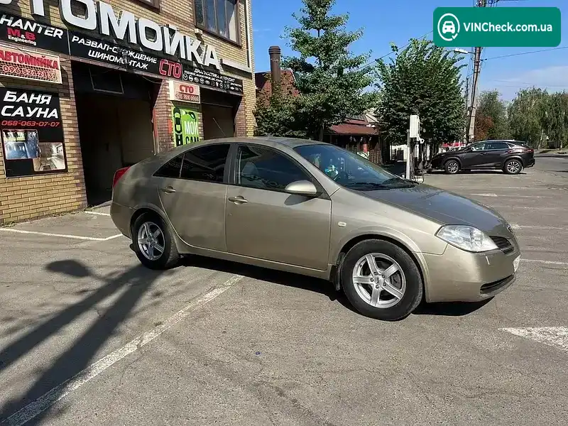 Nissan Primera 2003, фото з оголошення 2 з 9, VIN SJNFBAP12U0129603