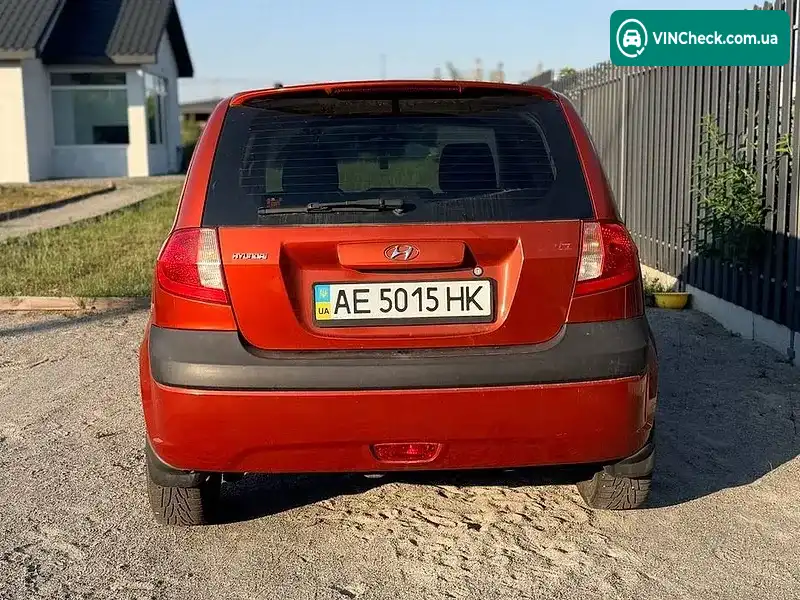 Hyundai Getz 2006, фото з оголошення 2 з 9, VIN KMHBT51DP6U635809