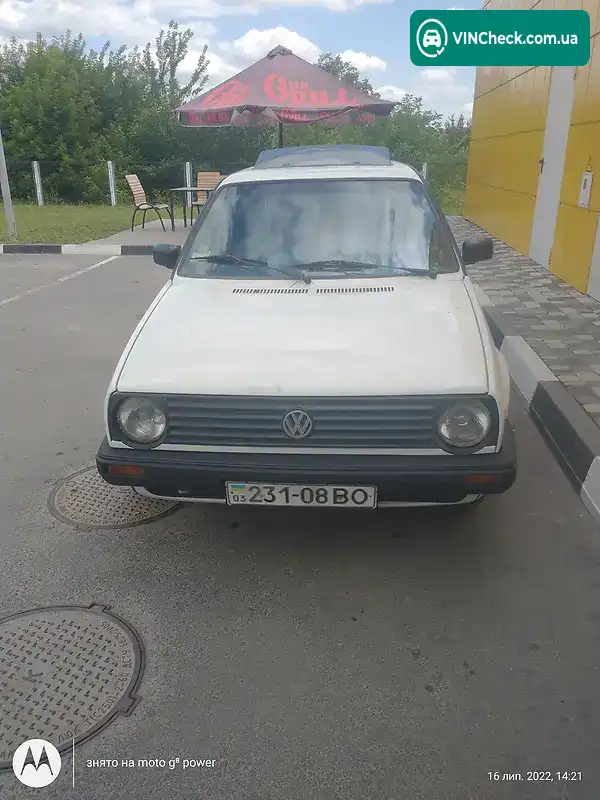Volkswagen Golf 1988, фото з оголошення 1 з 20, VIN WVWZZZ19ZJW445356