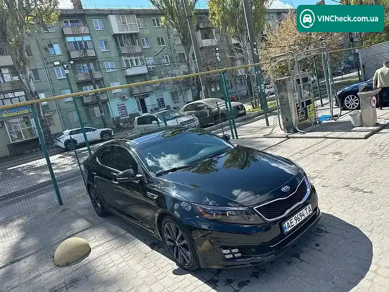 Kia Optima 2014, фото з оголошення 1 з 10, VIN 5XXGR4A65EG318393