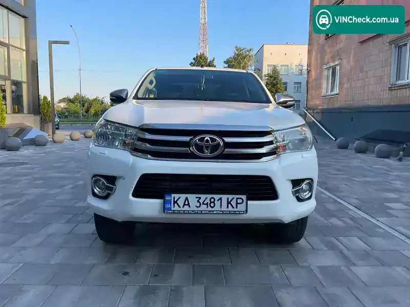 Toyota Hilux 2017, фото з оголошення 1 з 14, VIN MR0HB3CD400406510