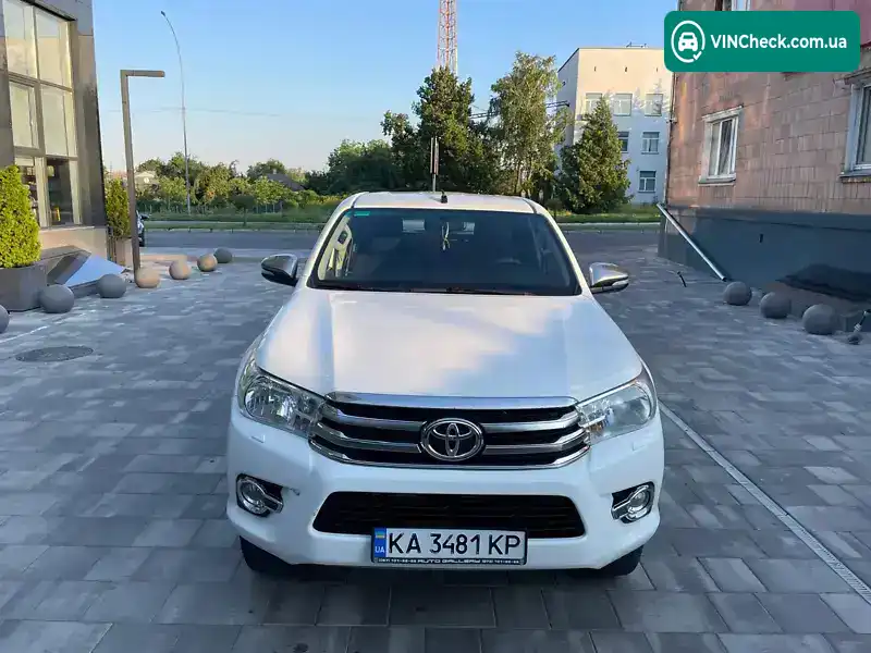 Toyota Hilux 2017, фото з оголошення 2 з 14, VIN MR0HB3CD400406510
