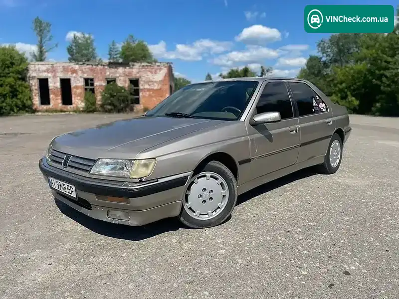 Peugeot 605 1990, фото з оголошення 1 з 9, VIN VF36BSFZ490776448