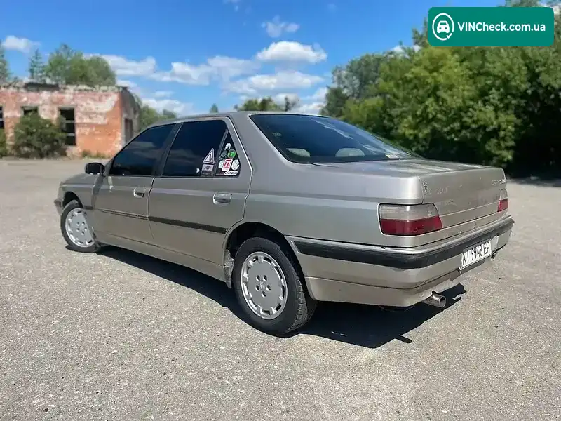 Peugeot 605 1990, фото з оголошення 2 з 9, VIN VF36BSFZ490776448