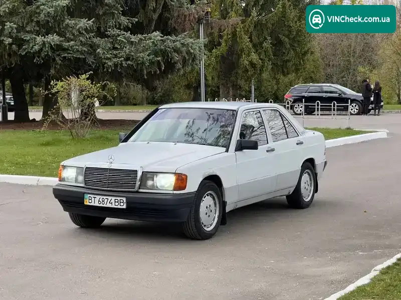 Mercedes-Benz 190 1989, фото з оголошення 2 з 19, VIN WDB2010231A520062