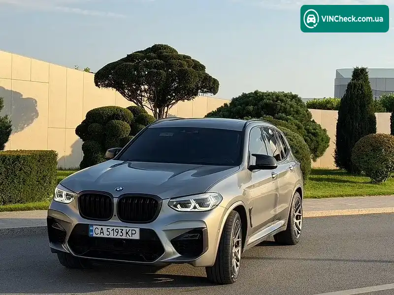 BMW X3 M 2020, фото з оголошення 2 з 17, VIN 5YMTS0C09M9D90918