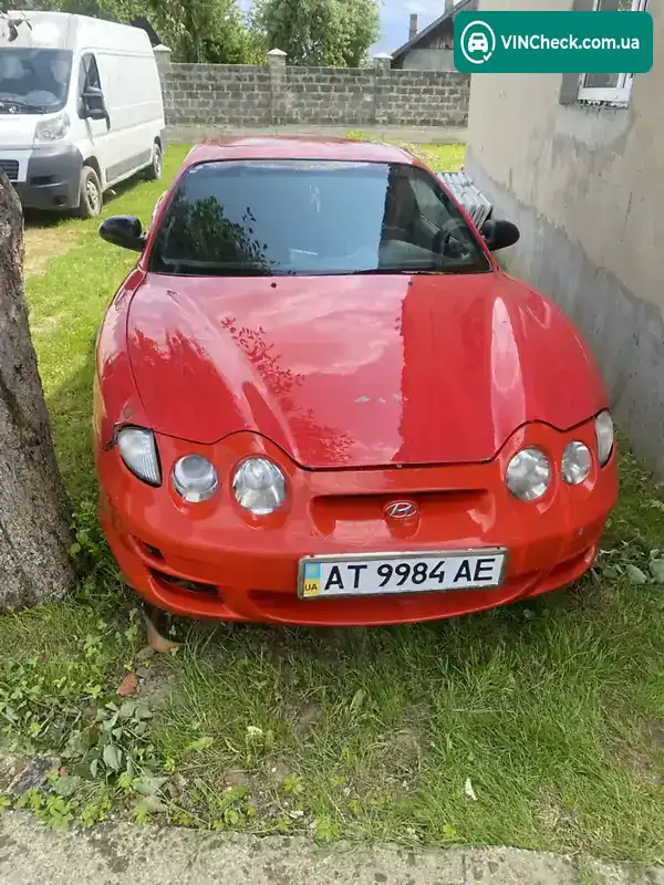 Hyundai Tiburon 2001, фото з оголошення 1 з 6, VIN KMHJG25F81U250780