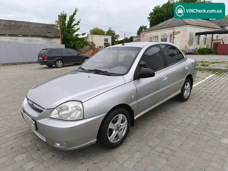 Kia Rio 2005, фото з оголошення 1 з 4, VIN KNEDC221256367335