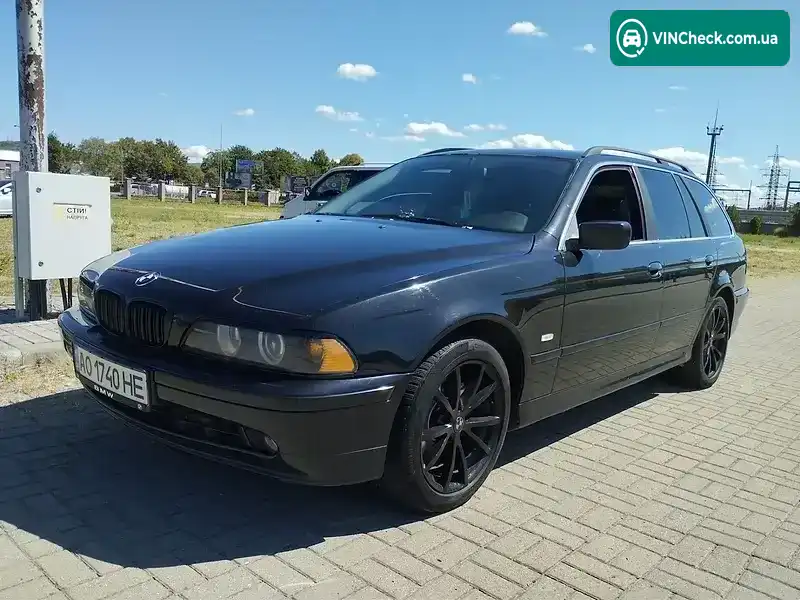 BMW 5 Series 2001, фото з оголошення 1 з 19, VIN WBADP81050GV51510