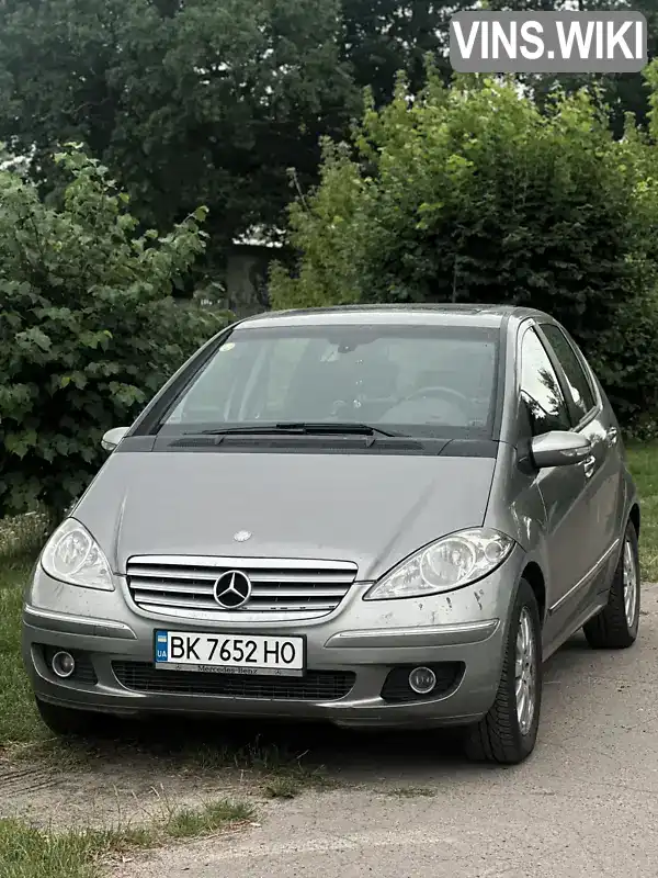 Mercedes-Benz A-Class 2006, фото з оголошення 1 з 9, VIN WDD1690081J273739