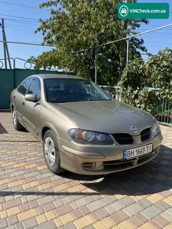 Nissan Almera 2003, фото з оголошення 1 з 14, VIN SJNBAAN16U0388892