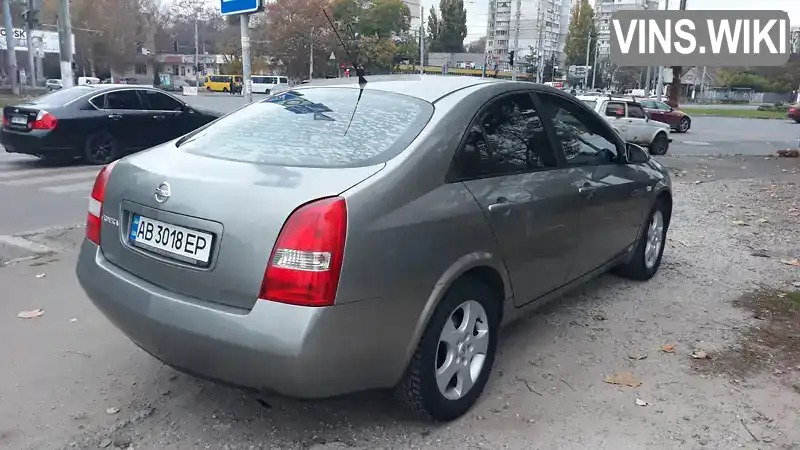 Nissan Primera 2004, фото з оголошення 1 з 21, VIN SJNBAAP12U0203339