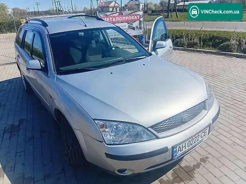 Ford Mondeo 2002, фото з оголошення 1 з 9, VIN WF0WXXGBBW2S37998
