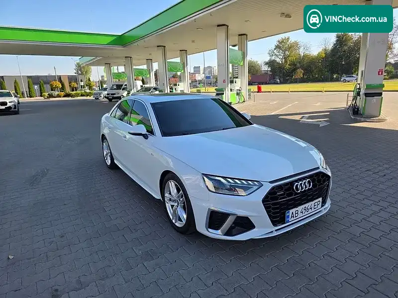 Audi A4 2021, фото з оголошення 2 з 20, VIN WAUDAAF43NA013614