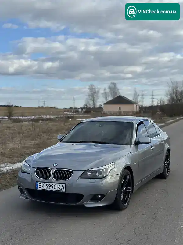 BMW 5 Series 2003, фото з оголошення 1 з 21, VIN WBANC71020B629247